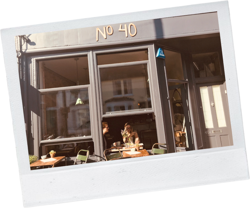 The No 40 shopfront on White Hart Lane